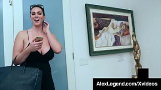 Gruba Cycata Brunetka Alison Tyler Rżnięta Przez Legendarnego Grubego Kutasa!